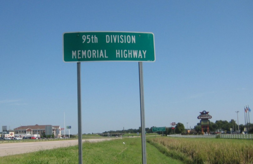 Oklahoma: 95th Division Memorial Highway. A four-lane divided highway that begins in Lawton, traverses the eastern side of the city, passes through Fort Sill, and ends at I-44 Exit 46