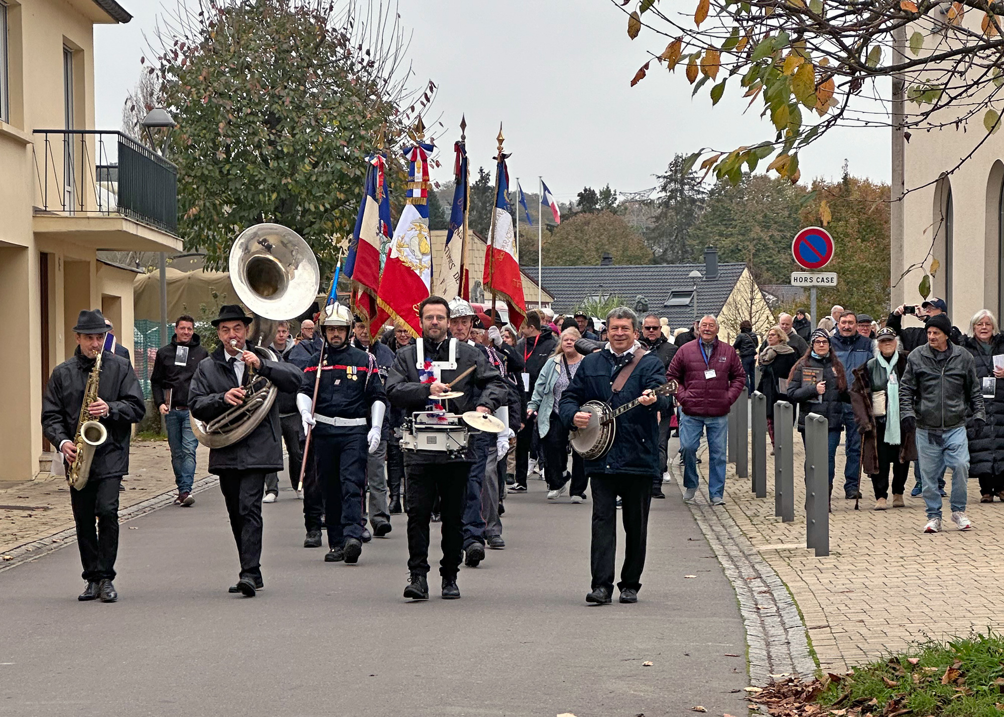 Parade in Basse Ham, November 8, 2024