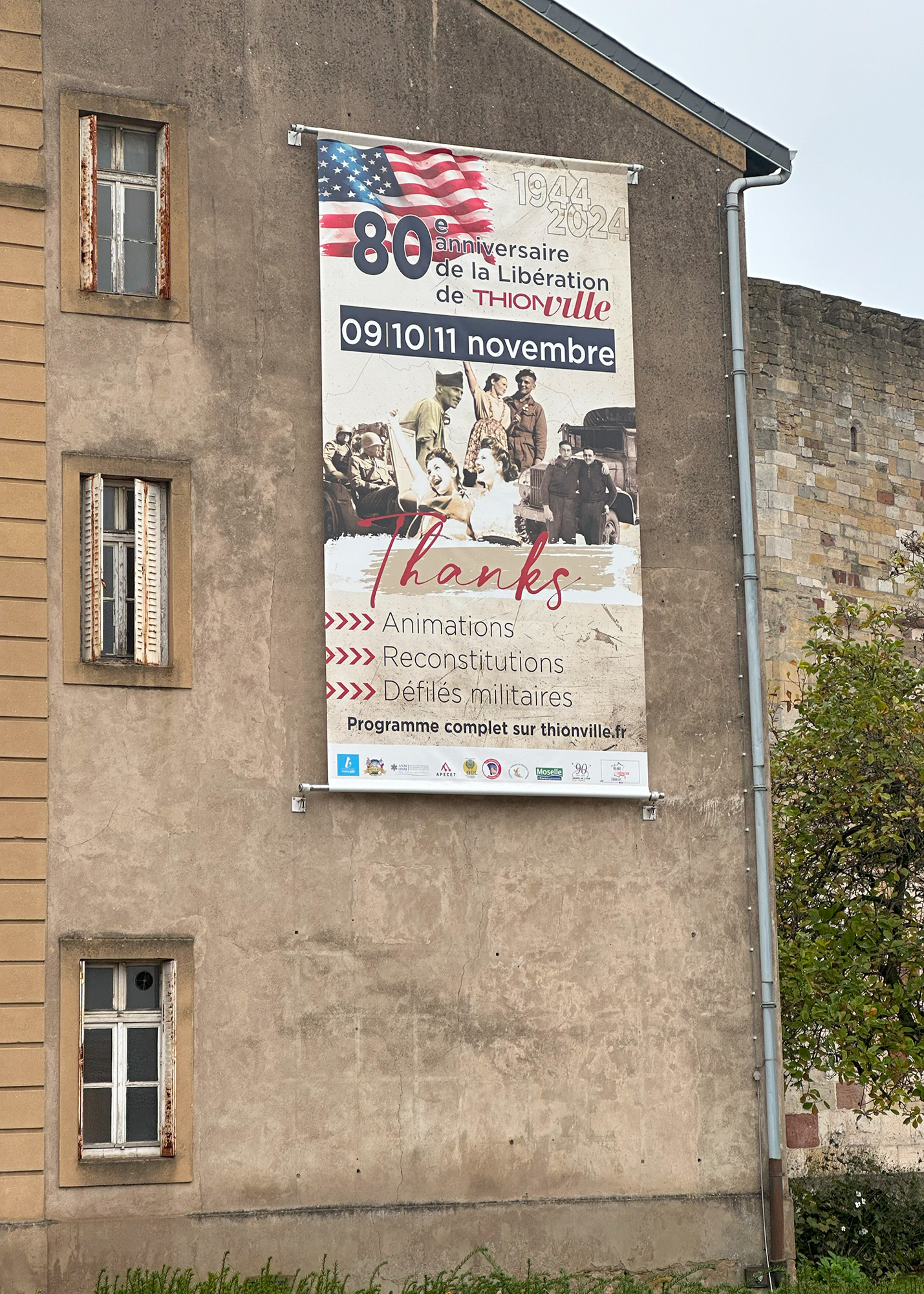 The 80th Anniversary of the Liberation of Thionville was celebrated November 9-11, 2024.