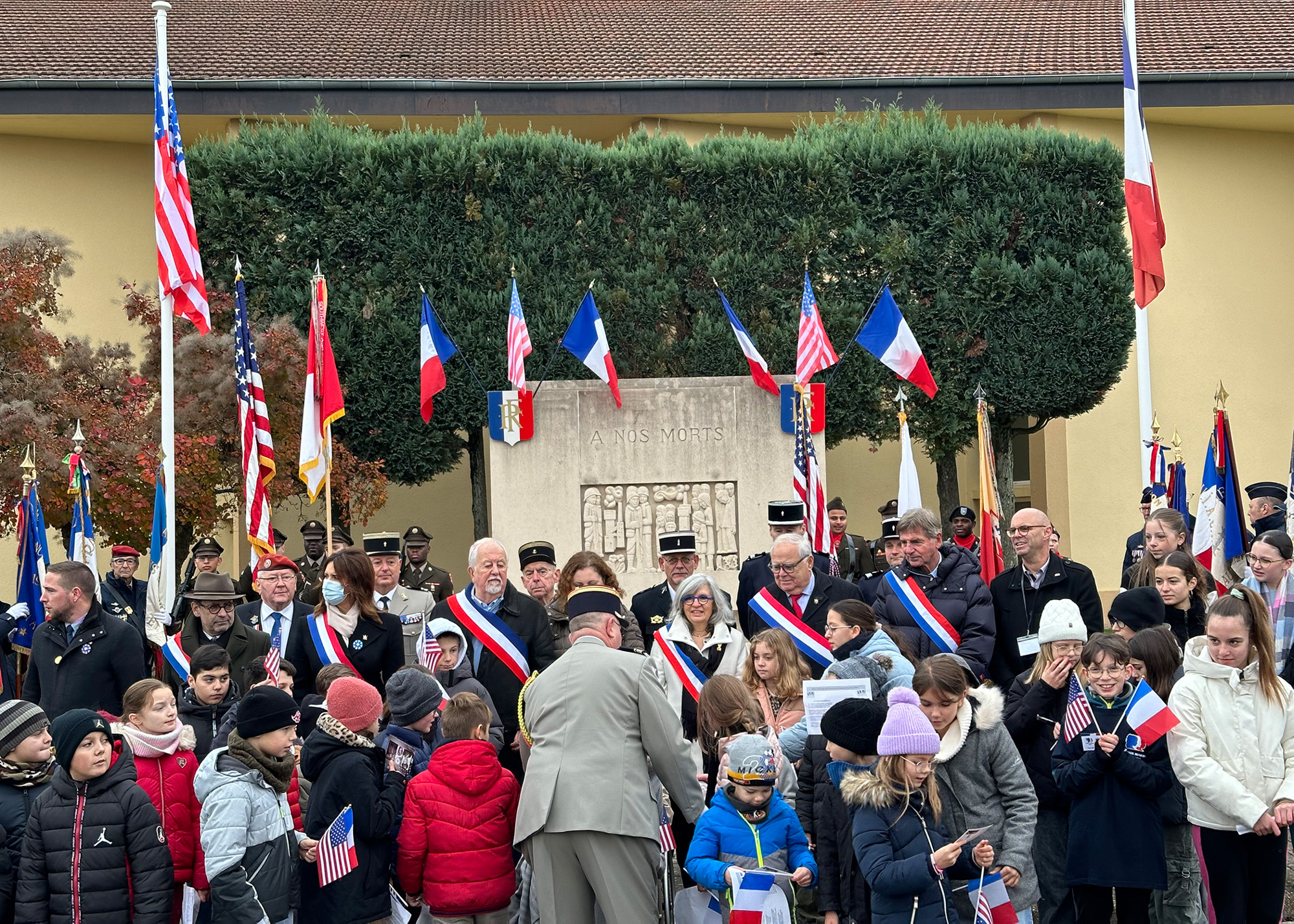 Commemorations in Créhange.