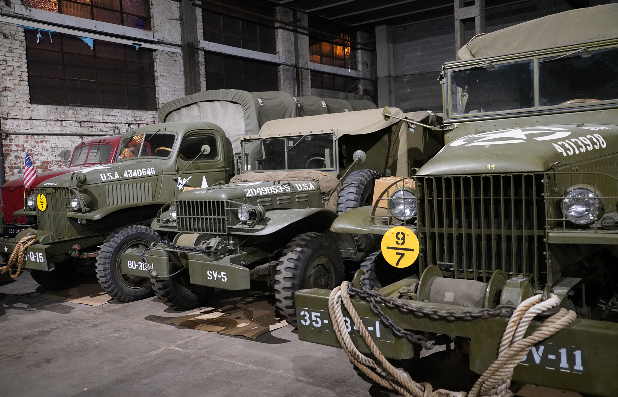 C.L.V.M.A. motorpool in Créhange