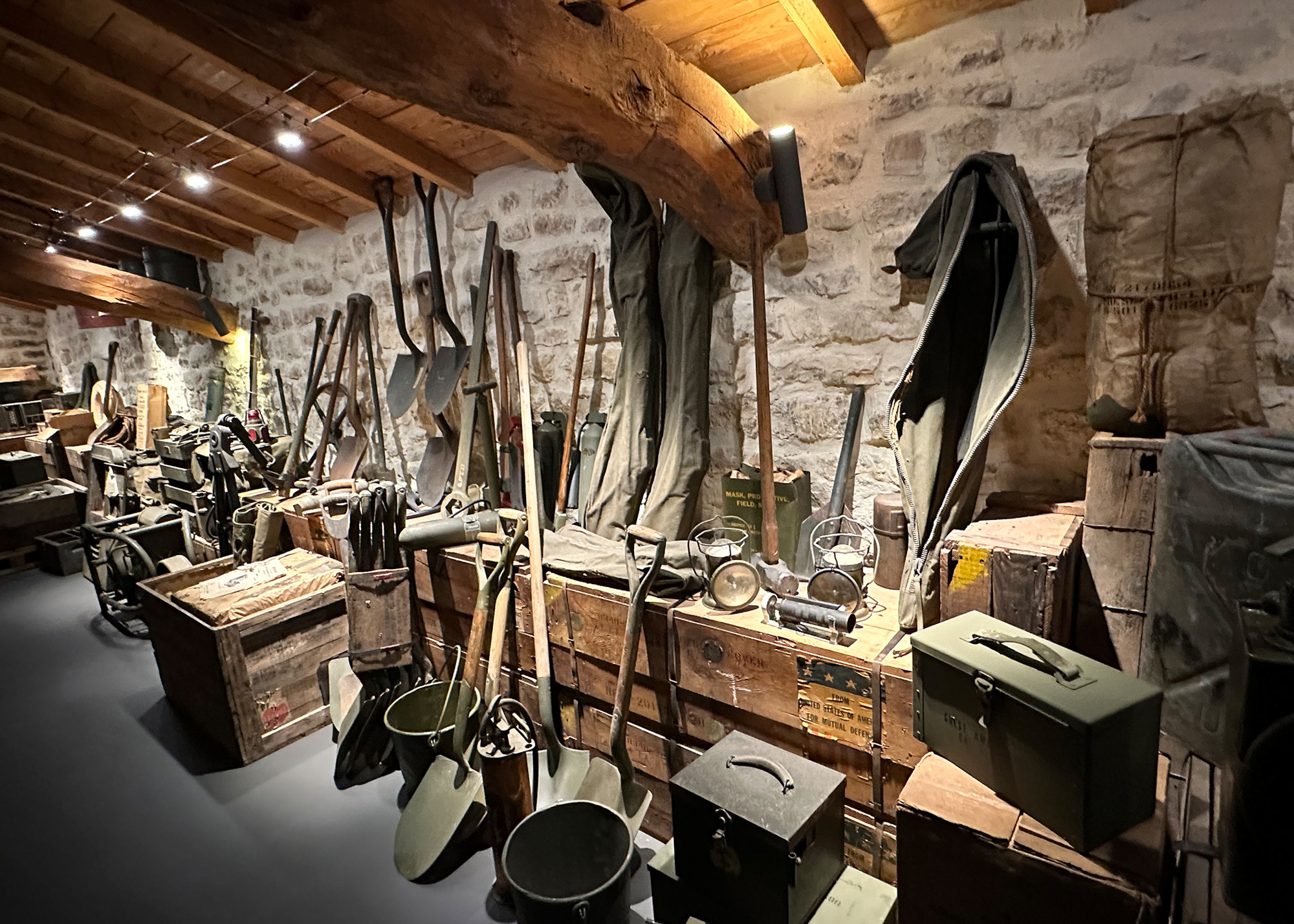 Memorabilia on display at JEEPEST