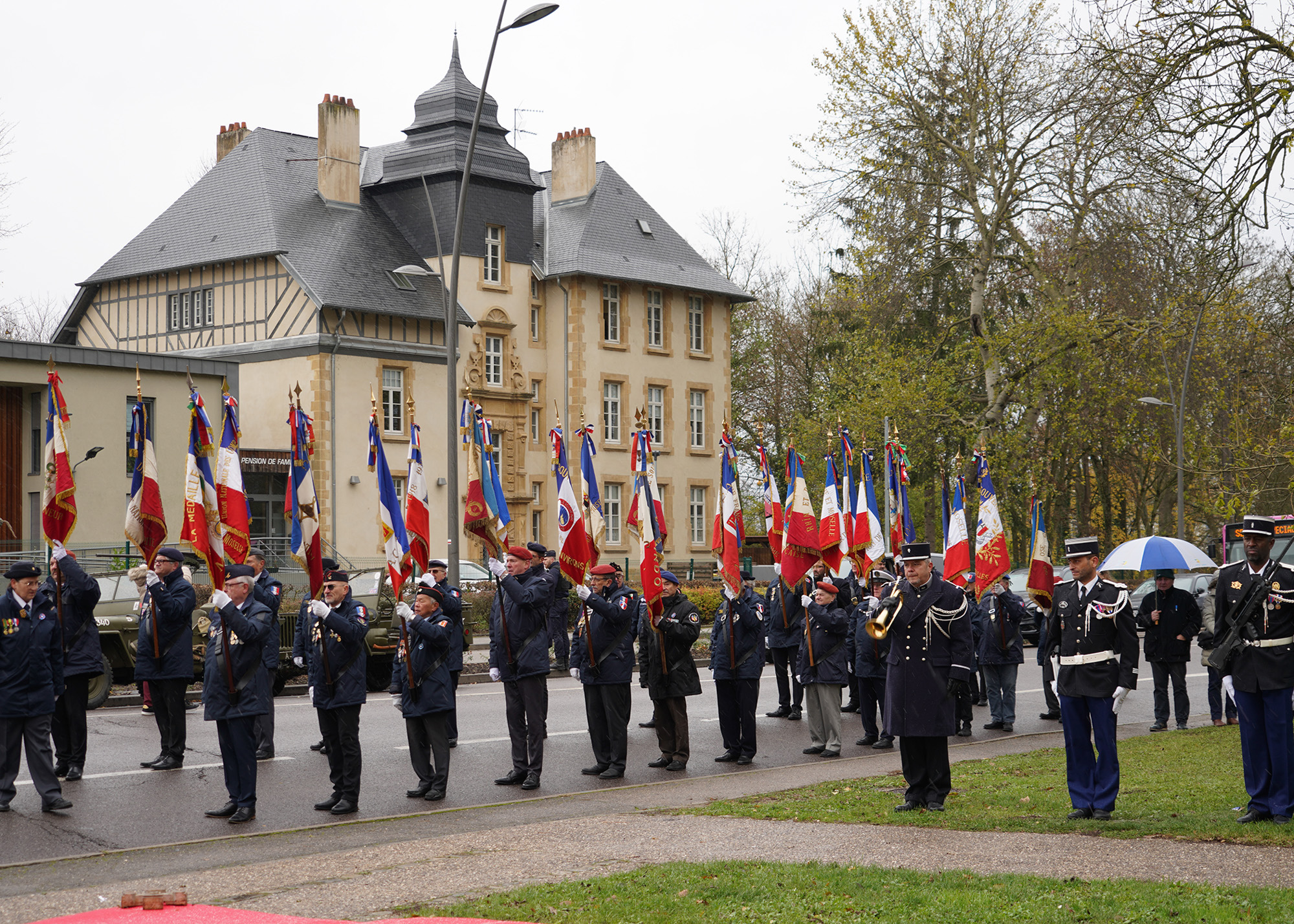 Ceremony at the Eagle at Fort Bellecroix.