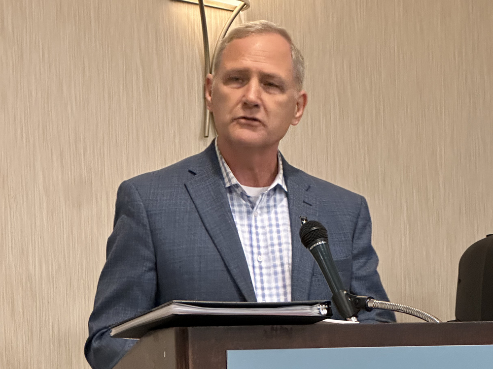 Guest speaker Col. (R) David Moore, son of the late Lt. Gen. Harold “Hal” Moore and his wife Julia (for whom Fort Moore was recently named), shared insights about both of his parents and the values they instilled, including faith, family and service.