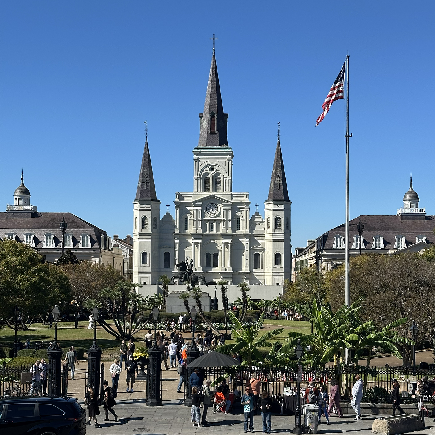 St. Louis Cathedral in New Orleans.