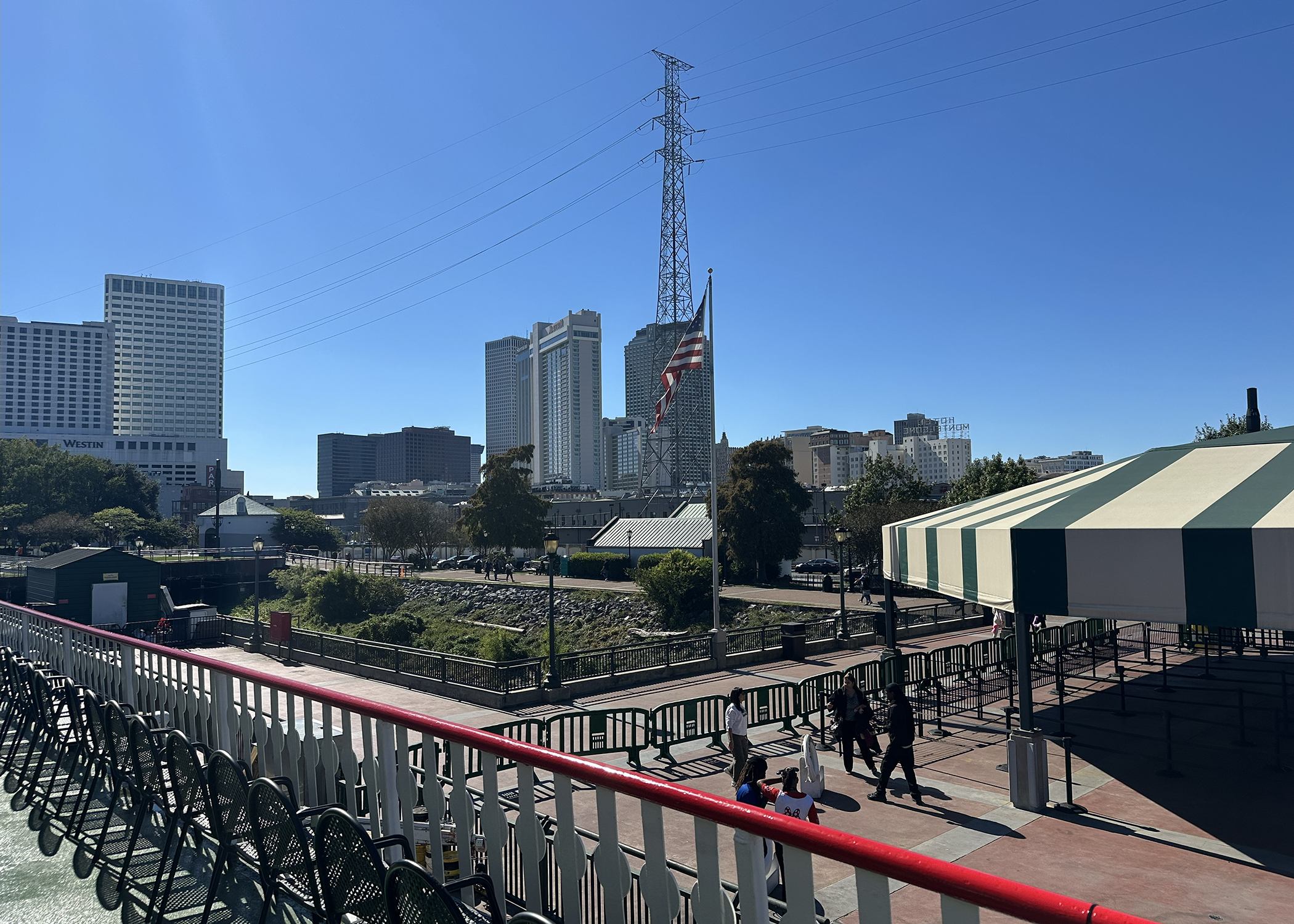New Orleans waterfront.